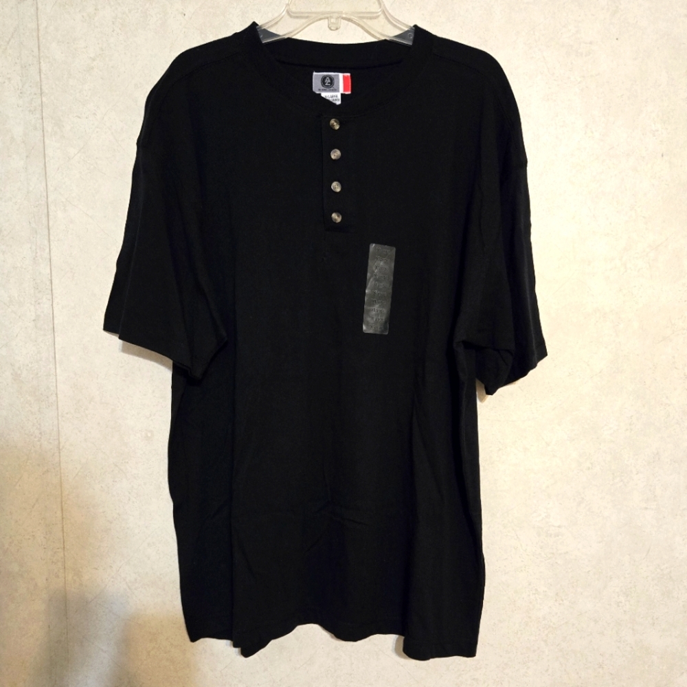 XL 3/4 BUTTON FRONT SHIRT